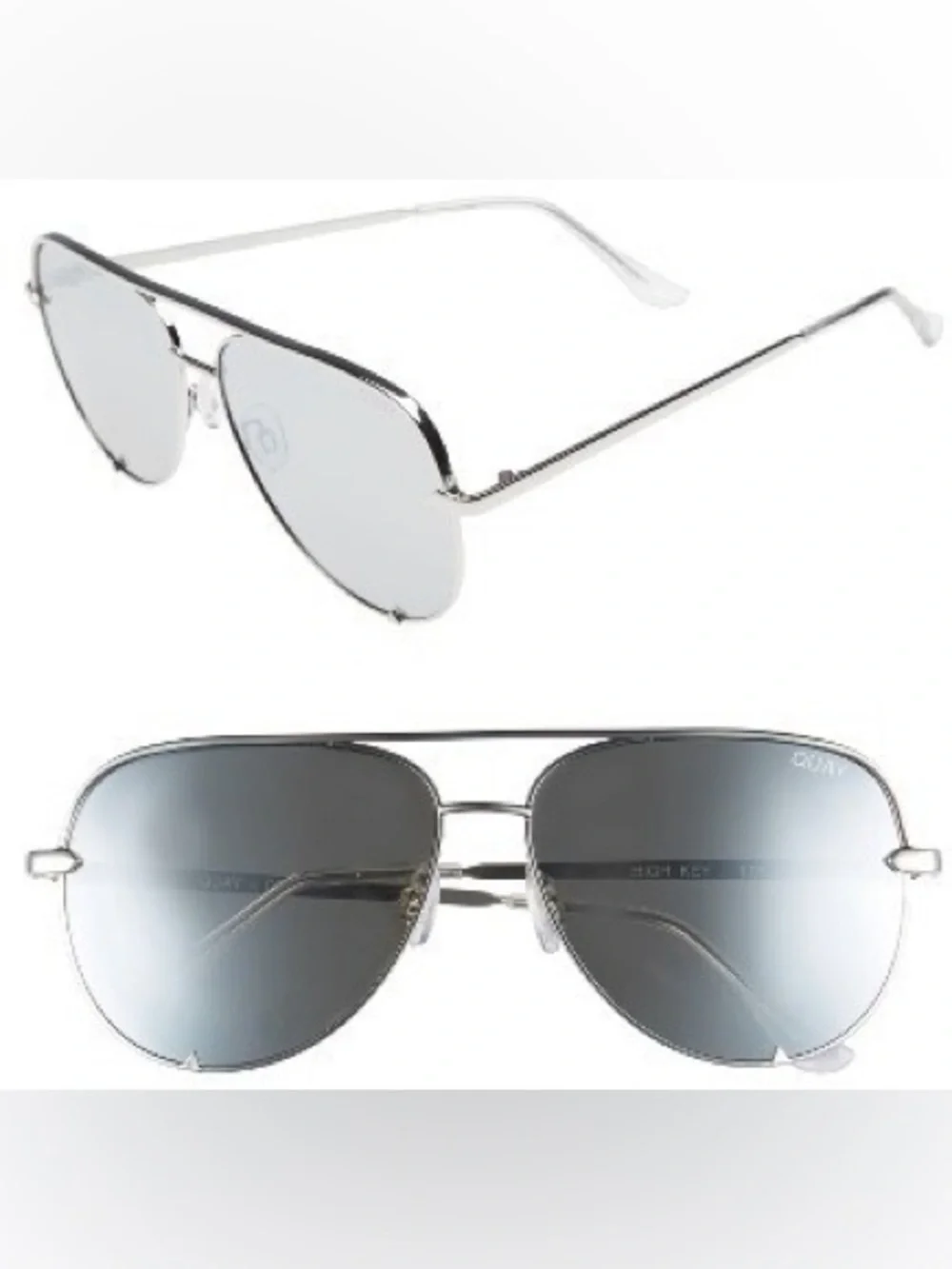 Quay Australia X Desi Perkins High Key 62mm Aviator Sunglasses